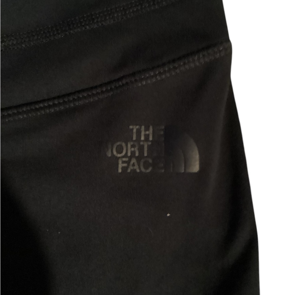 #115 The North Face Women's Black FlashDry Leggings (xs) Cropped capri Style - Picture 3 of 3